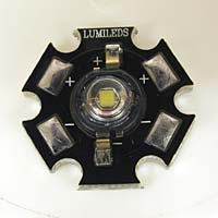 3W star white Luxeon della Lumiled