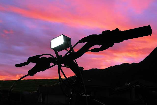 BIKELED II Lampada per MTB con due led Seoul ZP4