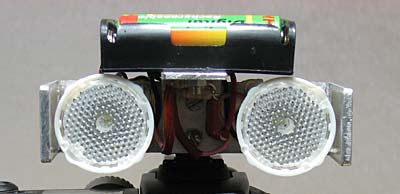 Illuminatore video con leds Luxeon 3+3Watt